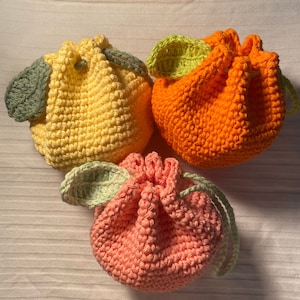 Crochet Fruit Pouch | Fruit Purse | Daily Pouch