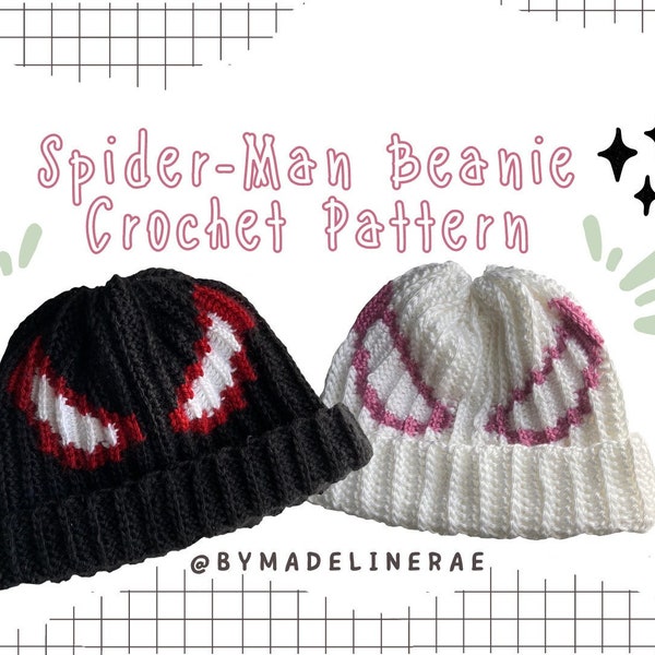 Patron de bonnet Spider-Man au crochet