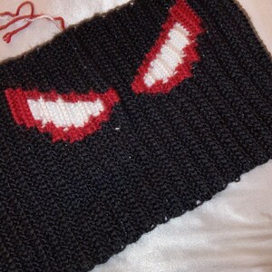Patrón de gorro de Spider-Man a crochet imagen 5