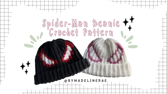 Crochet Spider-Man Beanie PATTERN