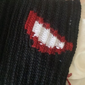 Patrón de gorro de Spider-Man a crochet imagen 6