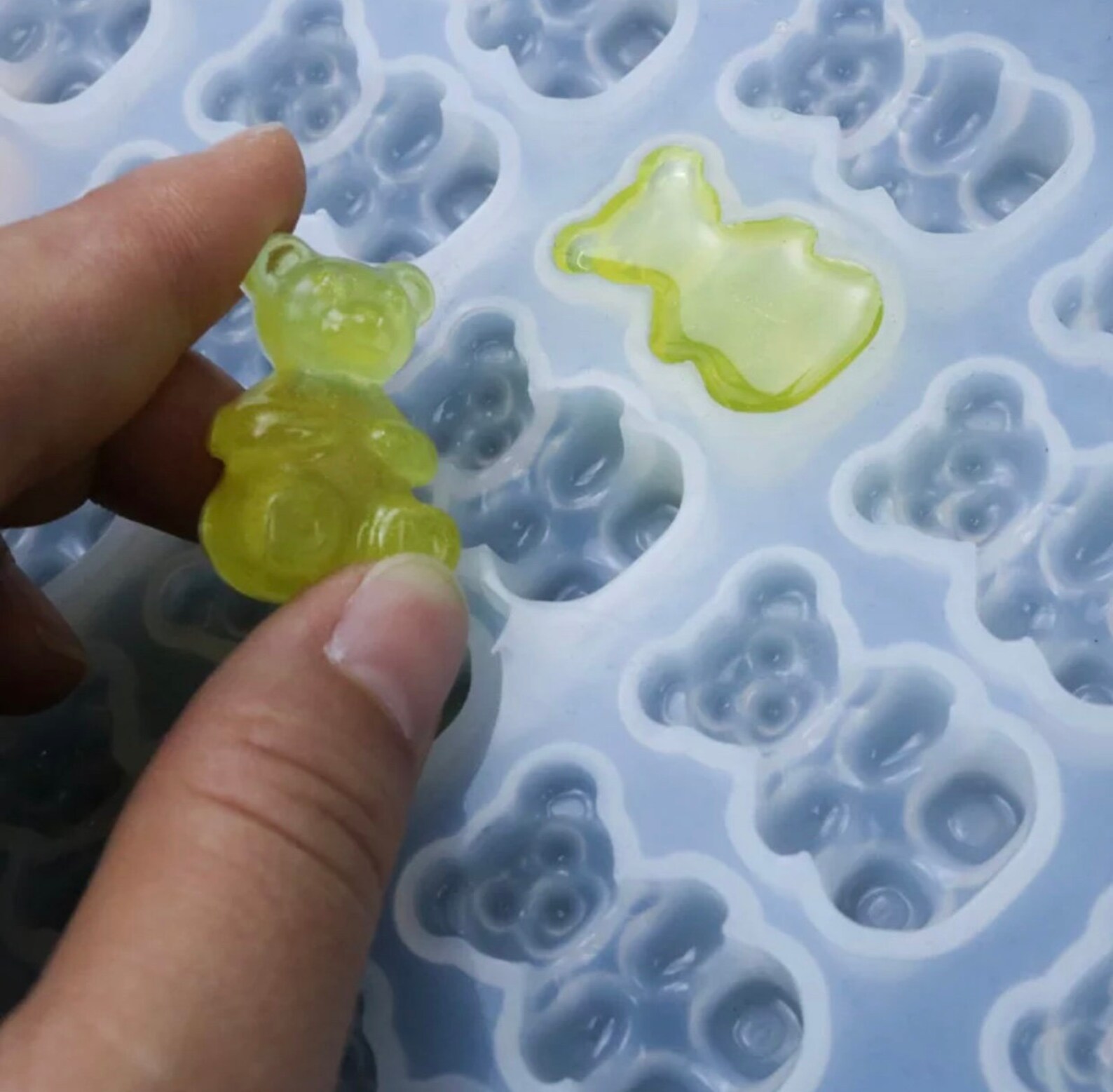 Gummy Bear Resin Mold Etsy