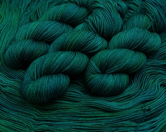 Raincoast -115g Superwash Merino yarn, Dk or Worsted- hand dyed in Alberta Canada