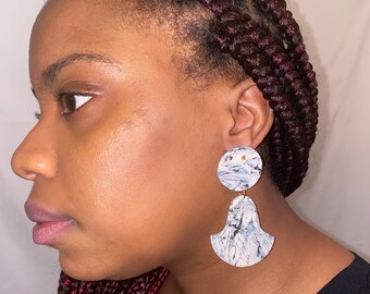 Belle| Polymer Clay Earring