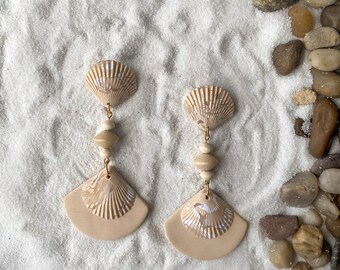 Kamari Polymer Clay Statement Earrings | Lightweight Trendy Design