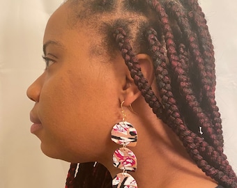 Tash| Polymer Clay Earring