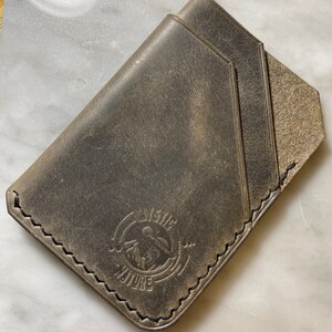 Edc bolsillo delantero de cuero italiano hecho a mano "The Huxley"