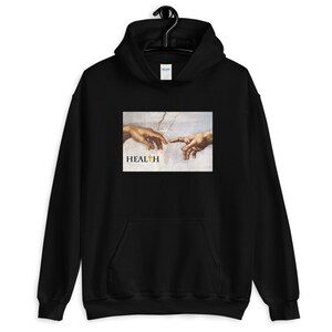 Health Jesus Healing Hands Christian Unisex Hoodie, Christian Hoodies, Religious Gifts, Gifts For Christians, Christian Clothing
