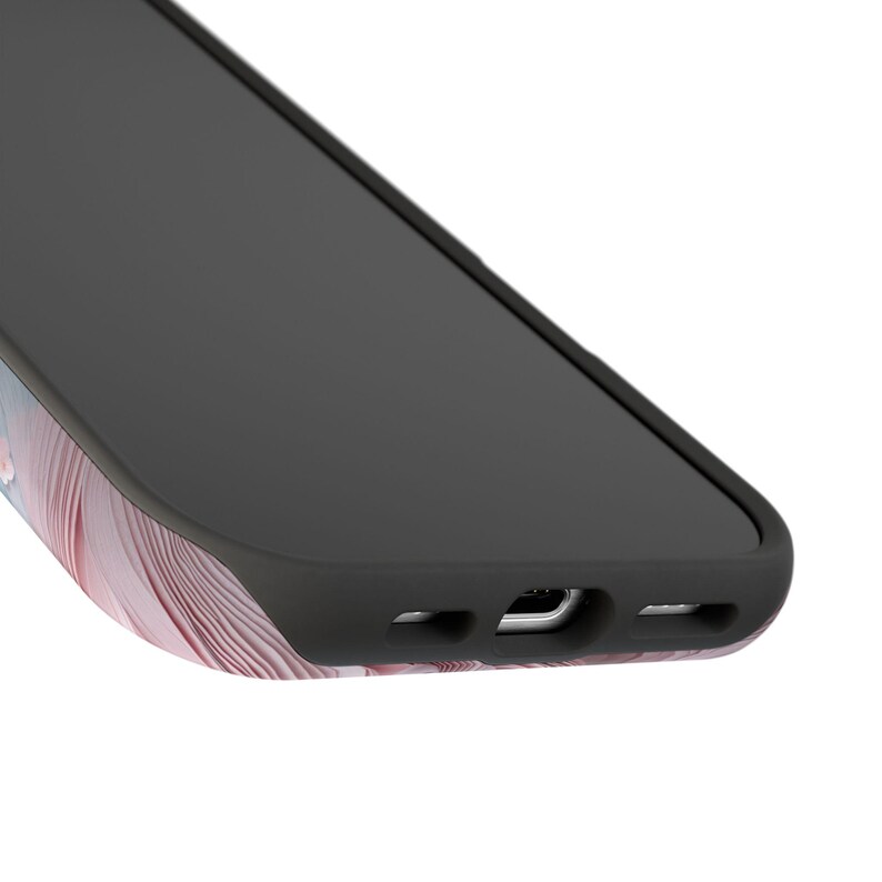 Etui MagSafe na iPhone'a z motywem fali kwiatu wiśni, estetyczne etui na telefon z japońską sztuką kwiatową do iPhone'a 17, 16, 15, 14, 13, wiosenny prezent dla niej zdjęcie 8