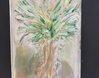 Handmade Palmetto Wood Shelf Sitter: South Carolina Decor