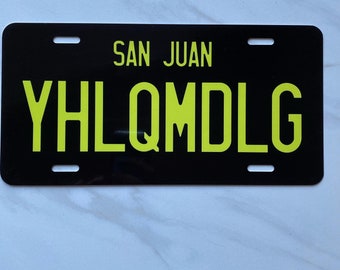 Download Car Accessorie Yhlqmdlg Bad Bunny License Plate Frame Electronics Accessories License Plates