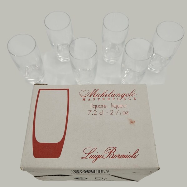 Bormioli Italy Shot Glasses Etsy