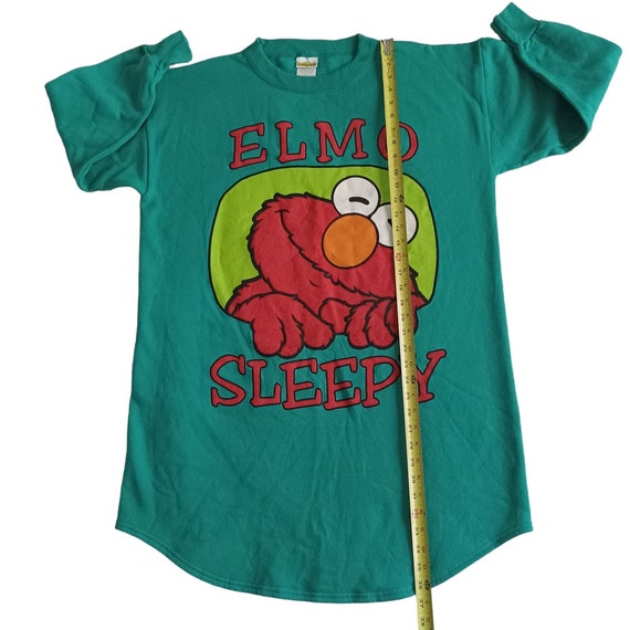 Elmo Sleepy Long Sweatshirt One Size Graphic Sesa… - image 7