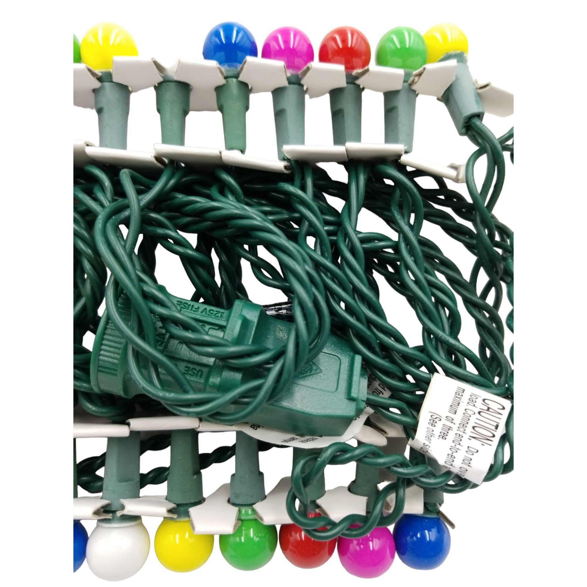 50-Count Sugar Coated LED Gumdrop Multi-Colored Christmas Light Strand