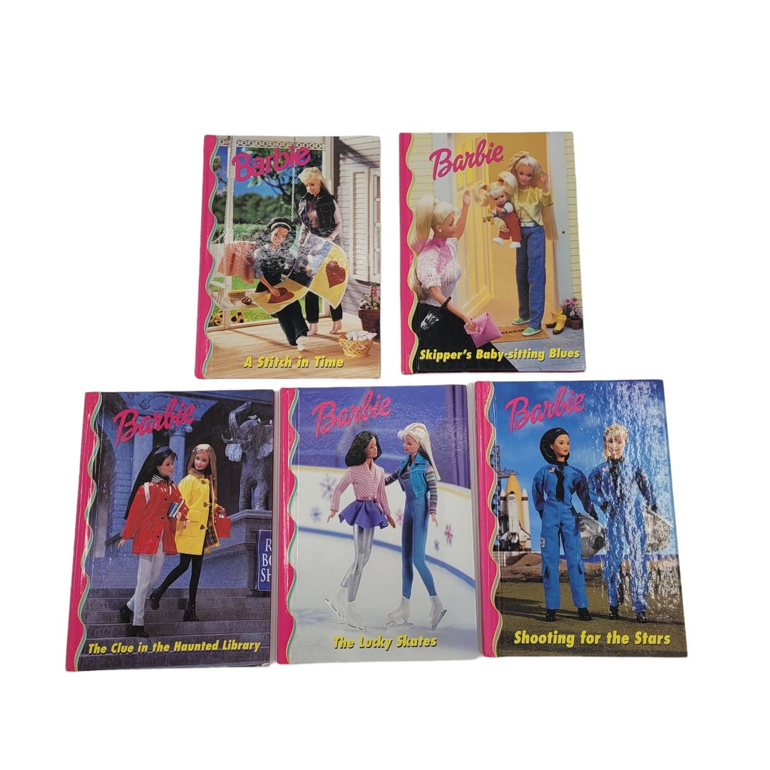 Mattel Barbie & Friends Book Club Hard Cover Barbie Grolier - Etsy
