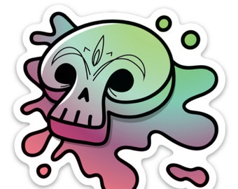 SkullShroom Sticker