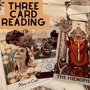 Drei Karten Multi-Deck Tarot-Lesung per Mail