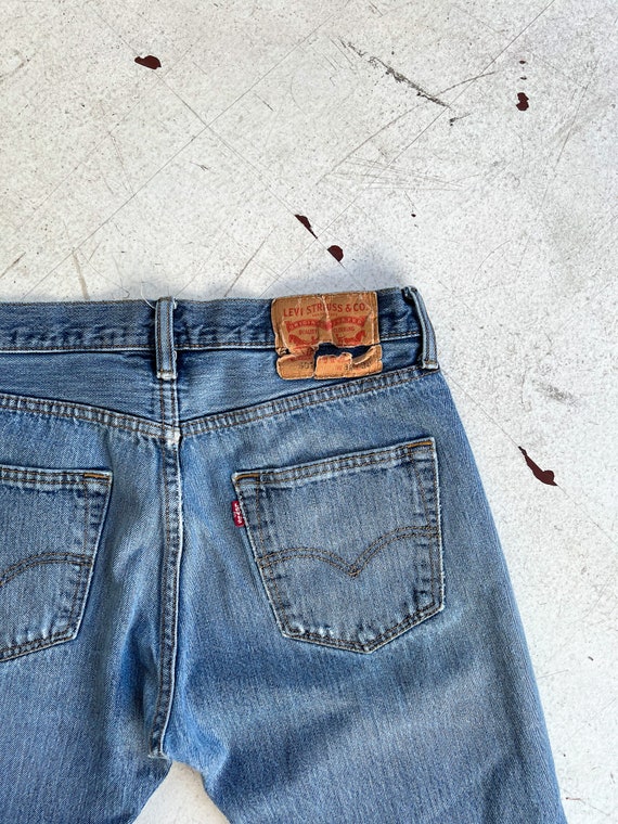 Size 29 - Vintage Levi Jeans 501 High Waisted - I… - image 6