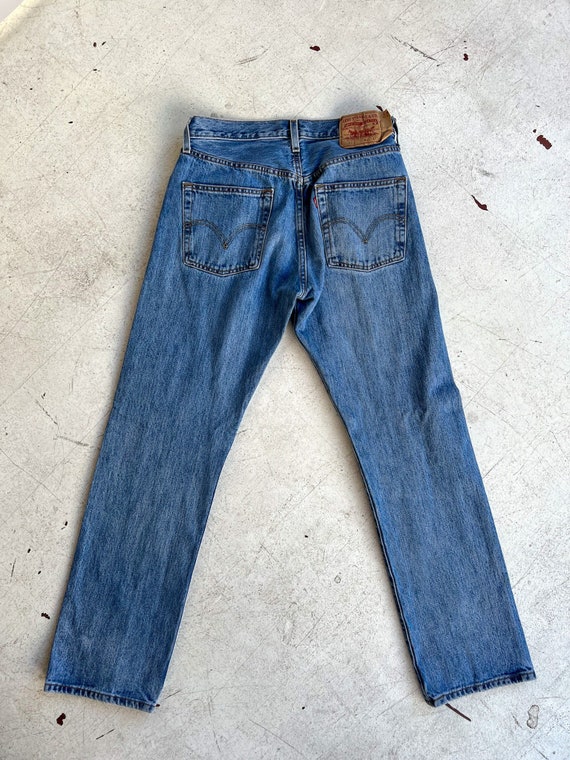 Size 31 Vintage Levi Jeans 501 High Waisted Inseam - Etsy
