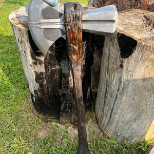 Stormbreaker: life size Steel and Wood, Thor heavy hammer