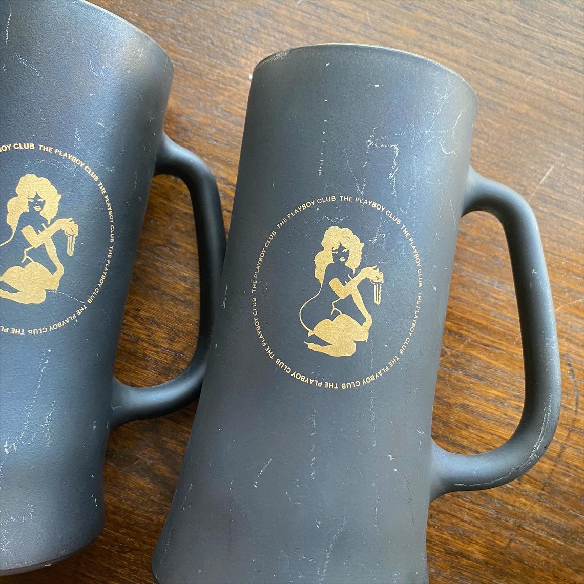 Vintage Playboy Mugs Playboy Club Souvenir Beer Steins Etsy