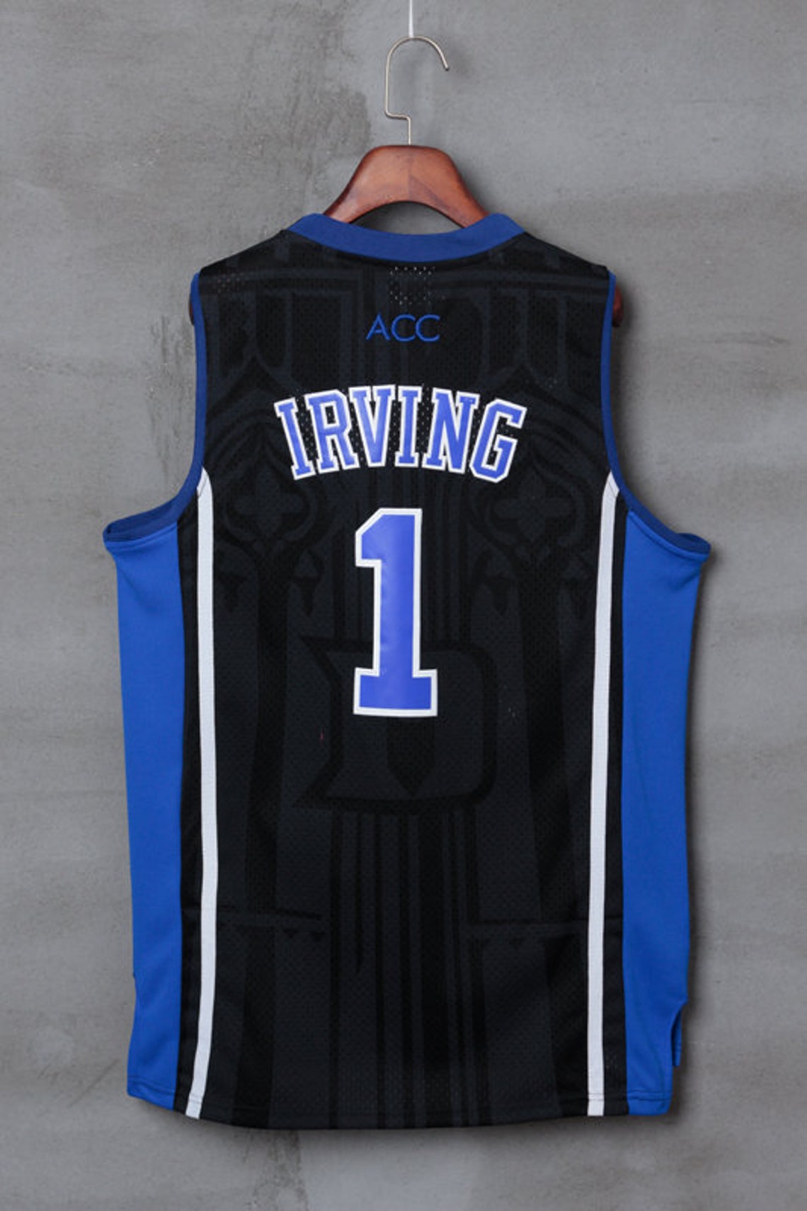 Duke Jersey 1 Kyrie Irving Basketball Jersey Etsy
