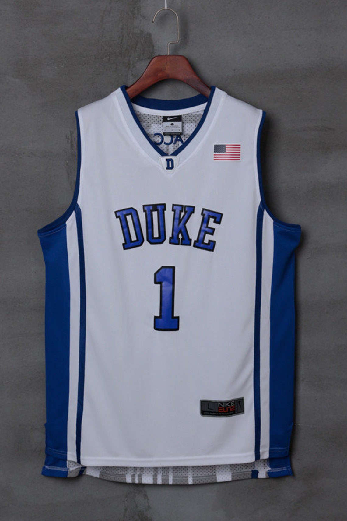 Duke Jersey 1 Kyrie Irving Basketball Jersey Etsy