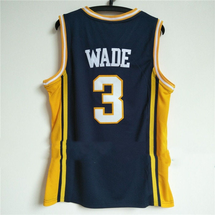 Marquette Jersey 3 Dwyane Wade Basketball Jersey | Etsy