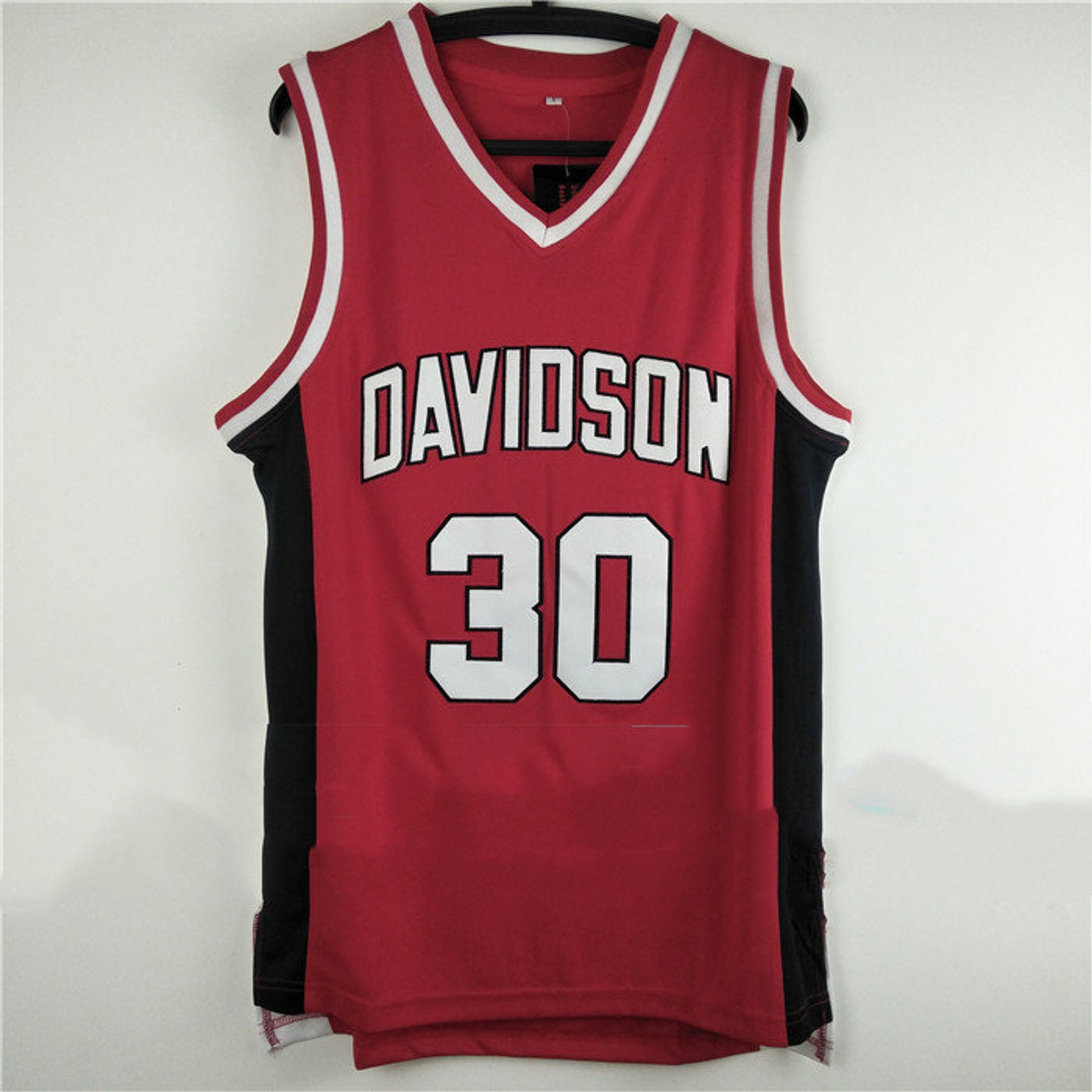 Davidson College Jersey 30 Stephen Curry Basketball Jersey Etsy
