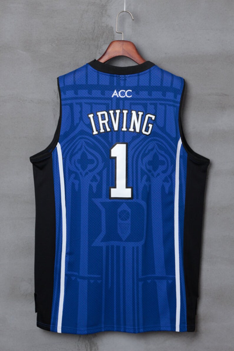 Duke Jersey 1 Kyrie Irving Basketball Jersey Etsy