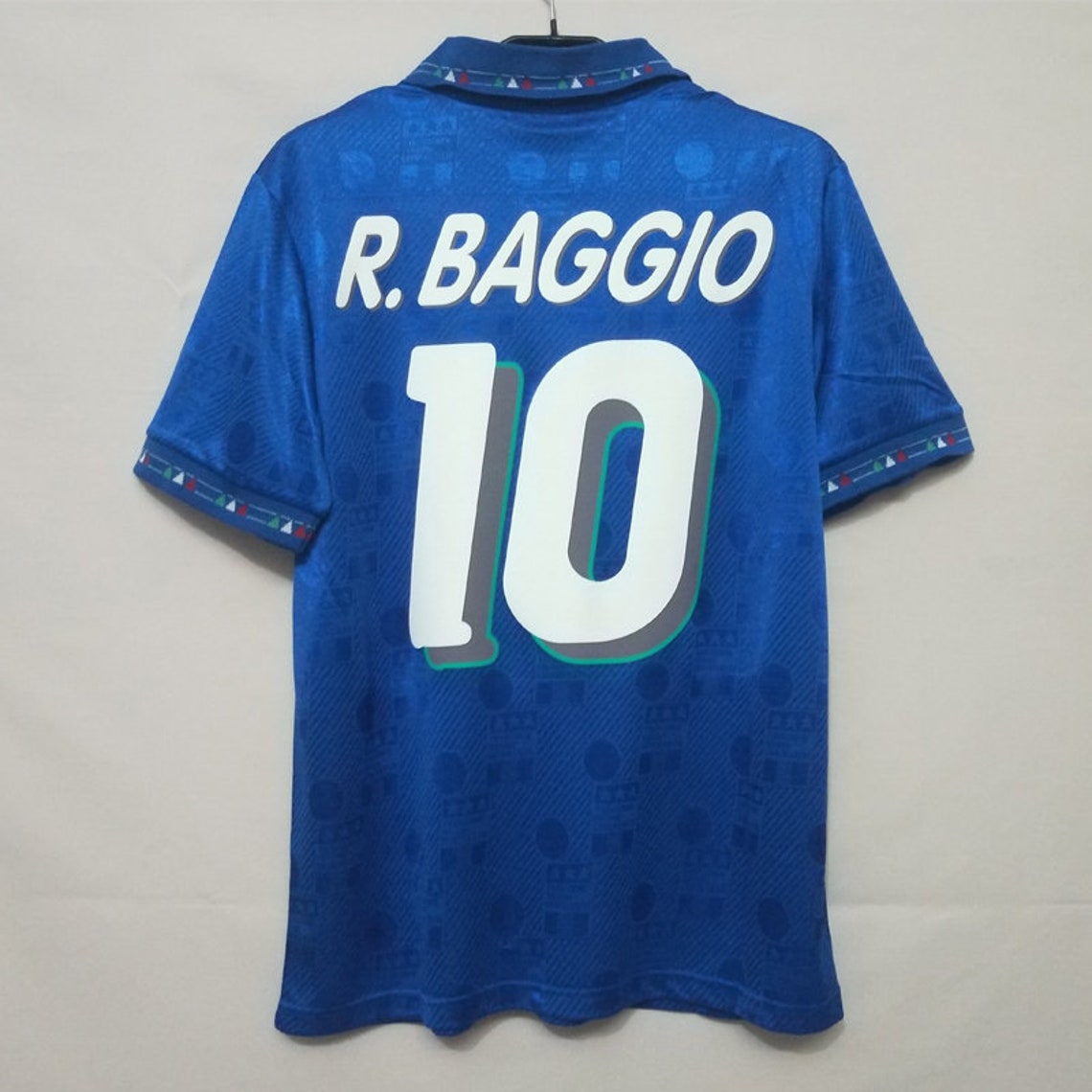 Men's 10 Roberto Baggio Jersey 1994 Italy retro soccer | Etsy