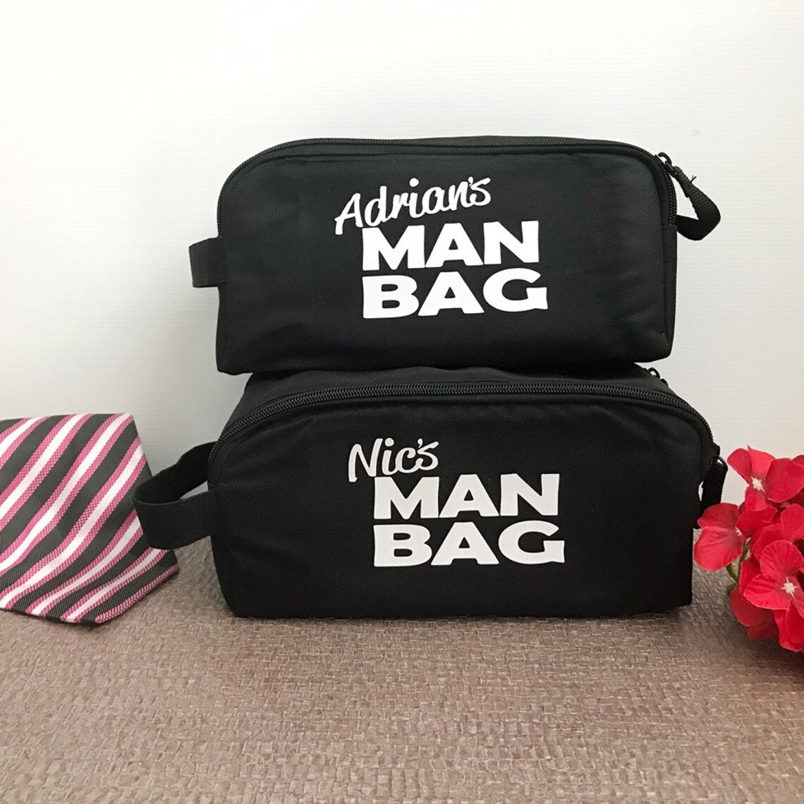 custom mens toiletry bag