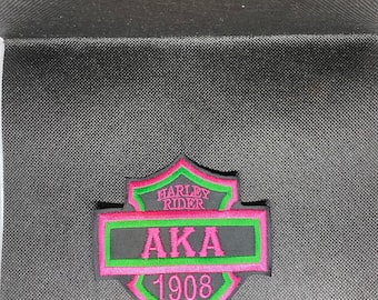 AKA PATCHES, parche HARLEY, parche de motocicleta, Aka 1908, parches de banda, parche bordado con el logotipo de Harley Rider