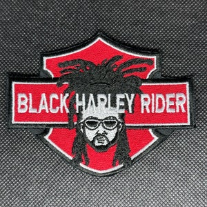 Black Harley Rider - Etsy