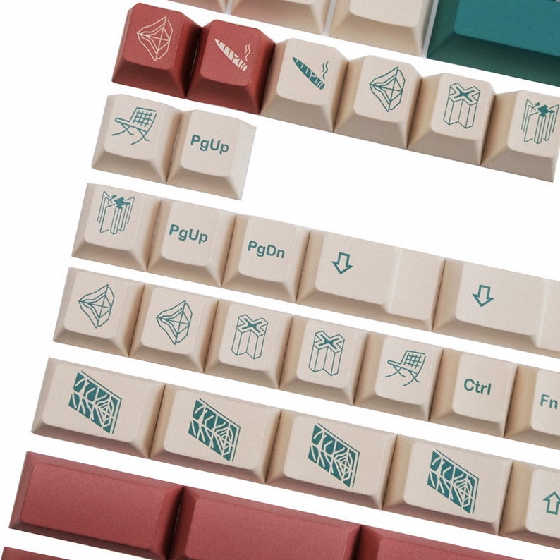 GMK Marmoreal Keycap Sets Custom Keycaps for Ansi ISO Layout Etsy