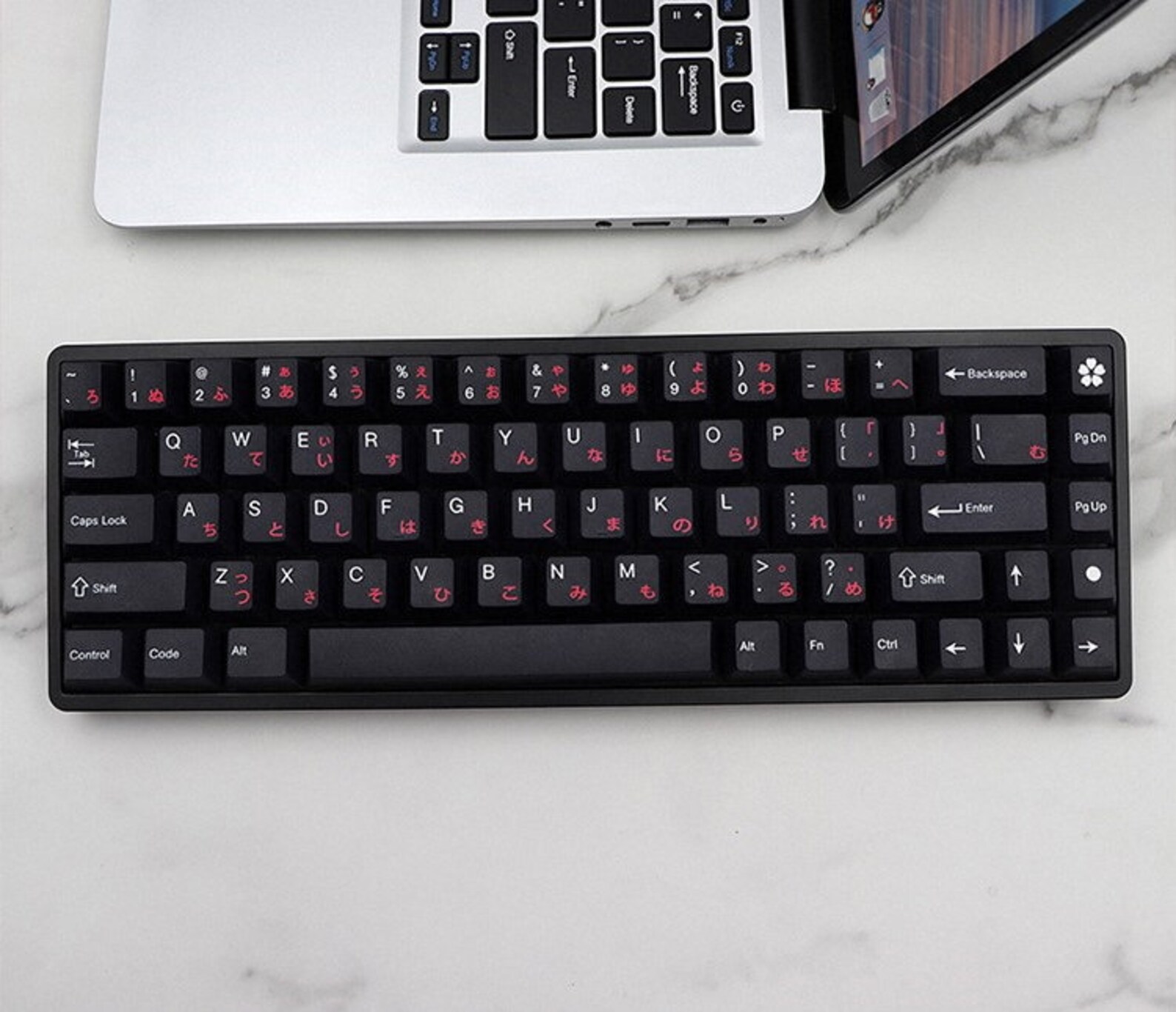 135 Kys Cherry Blossoms Keycaps Set Japanese Sakura Keycaps Etsy