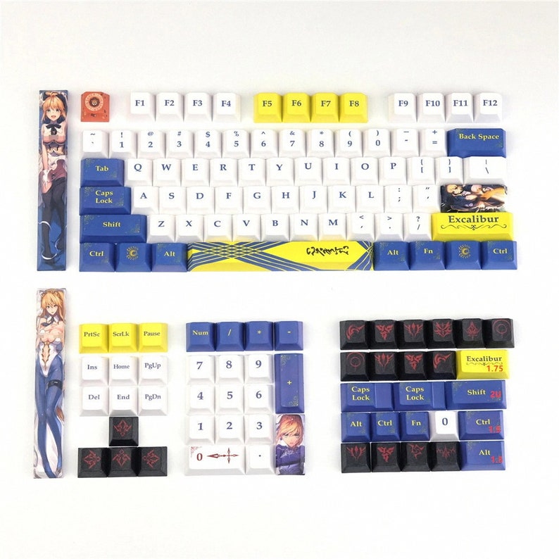 Computers & Peripherals Alto Maria Keycaps Cherry Original Profile PBT