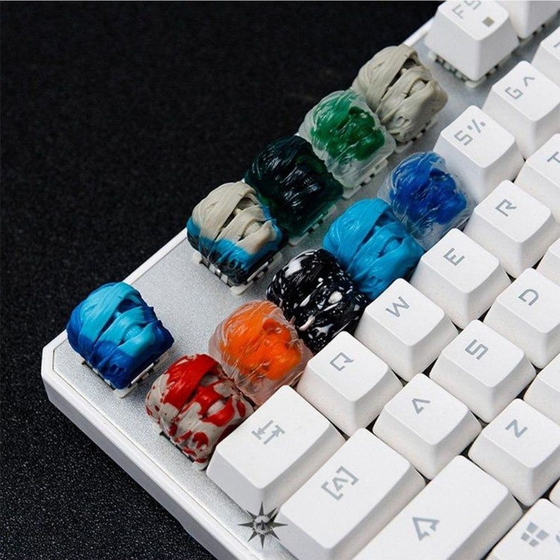 Handmade custom resin keycap for Cherry MX OEM SA Mechanical Etsy
