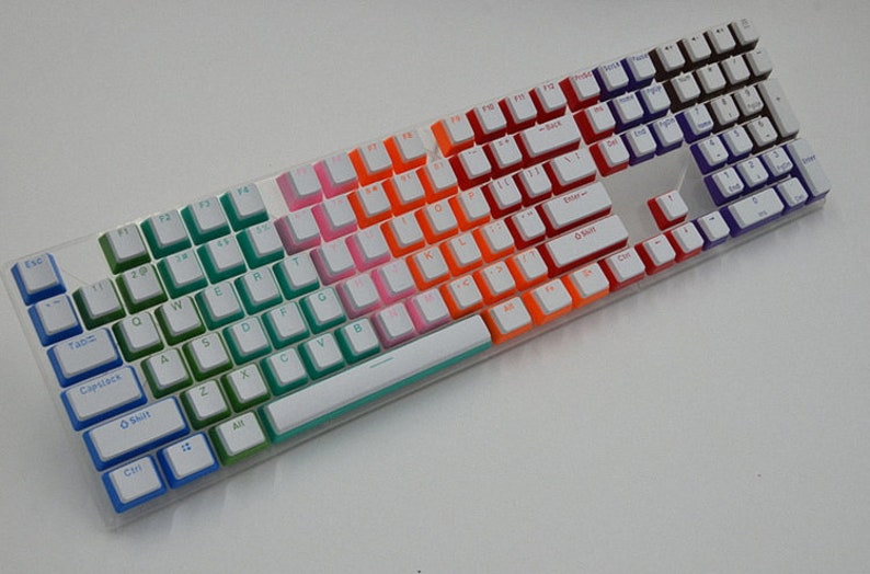 Pudding Keycap Set OEM Keycaps for Mechanical Keyboard Etsy