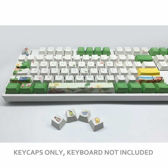 Anime Keycap V2 PBT Sublimation Mechanical Keyboard Keycaps 108 Key OEM