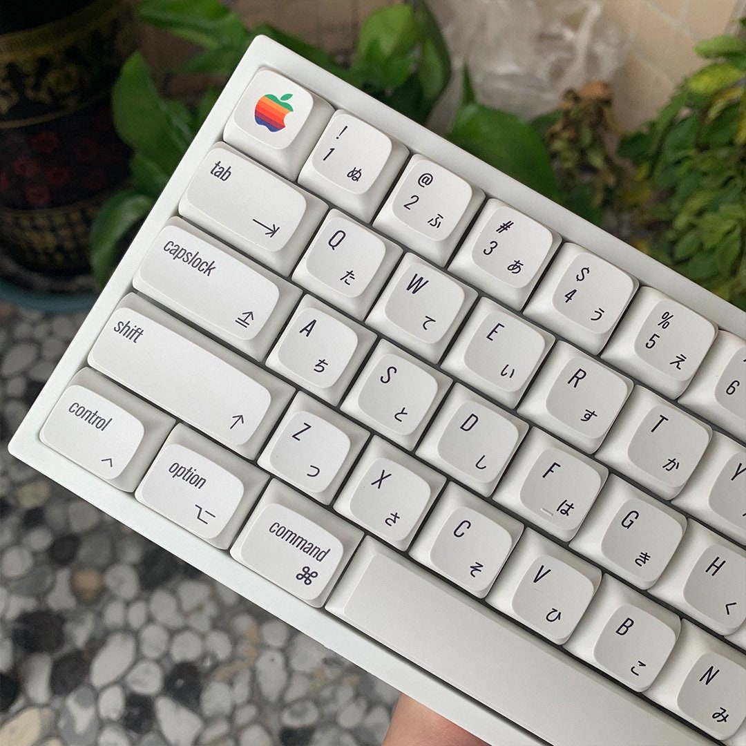 Minimalist Mac Style PBT Keycap Set 124 Keys XDA Profile Etsy