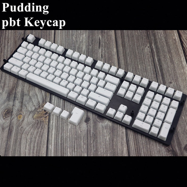 Pudding Pbt Doubleshot Keycap Oem Profile Backlight Keycaps Etsy