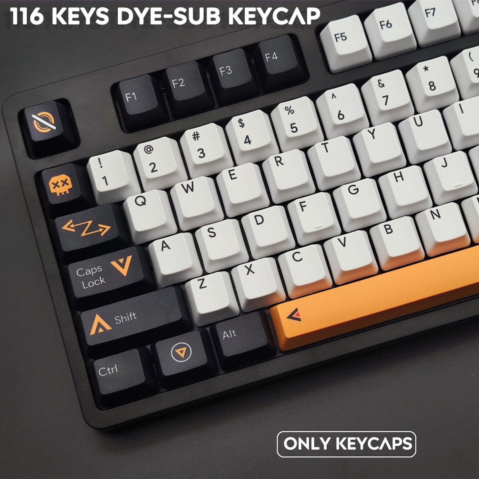 PBT Keycap 116 Teclas OEM Perfil TinteSublimación Keycaps Etsy