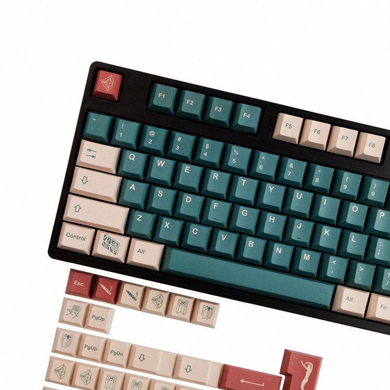 GMK Marmoreal Keycap Sets Custom Keycaps for Ansi ISO Layout Etsy