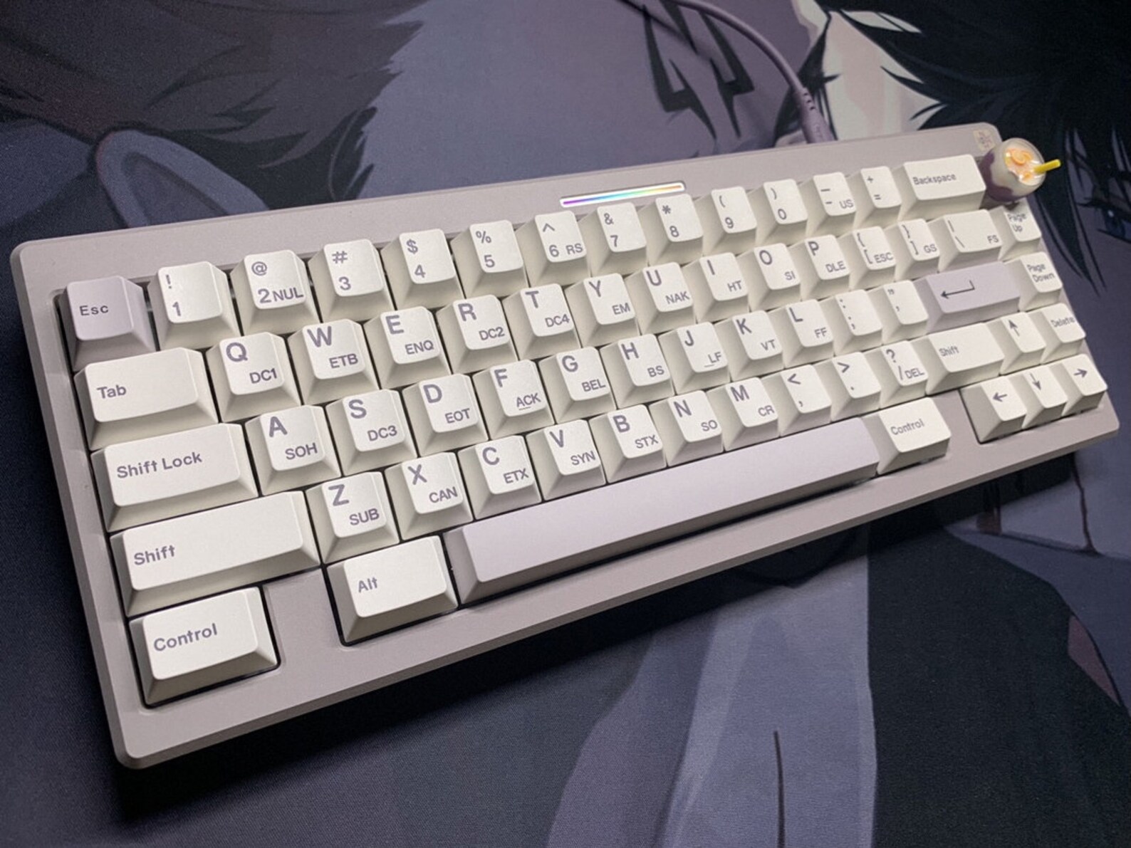 PBT Keycap 134 Keys Cherry Profile ASCII Keycaps for - Etsy