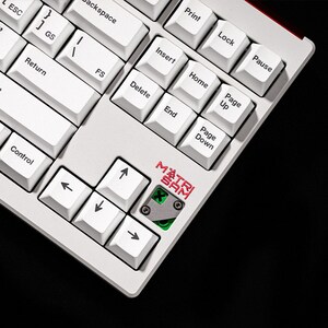 PBT Keycap 134 Keys Cherry Profile ASCII Keycaps for - Etsy