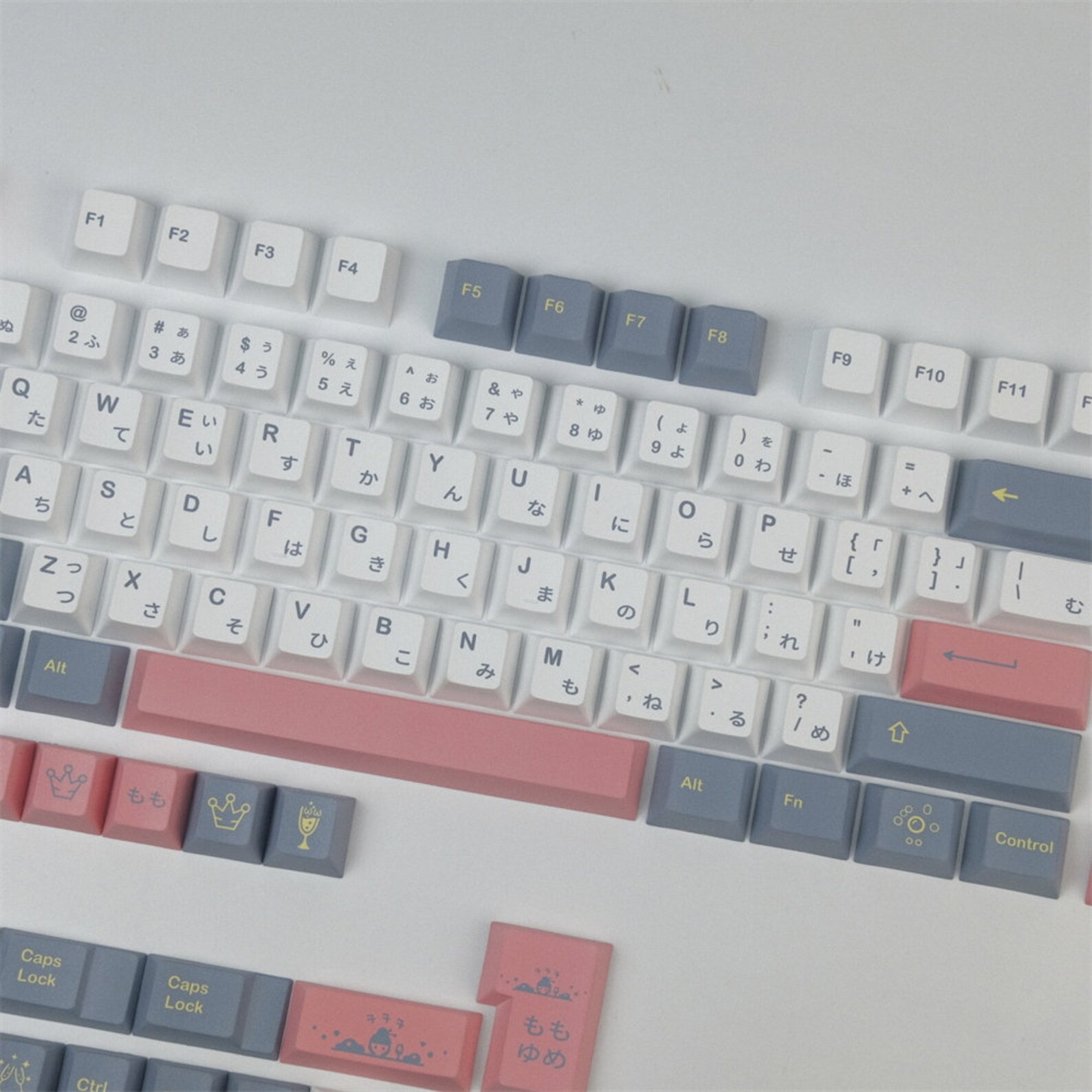 GMK Momo Yume Keycaps Cherry Profile 129 Keys PBT Dyesub Etsy Canada