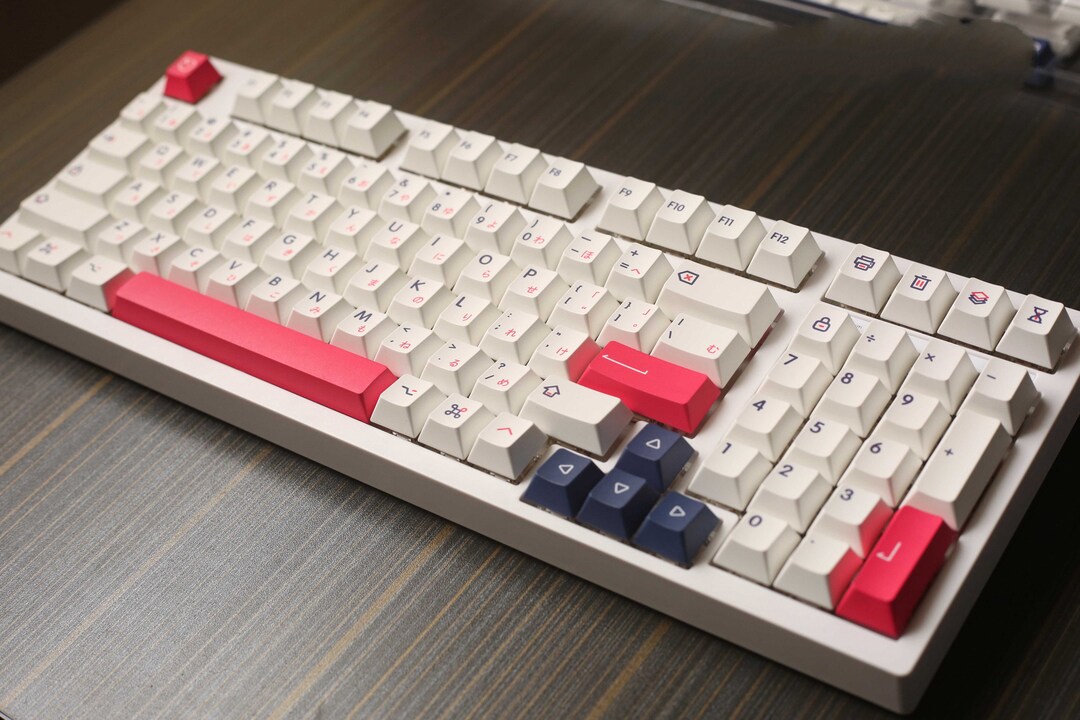 140 Keys/set Kon Momo Keycaps for MX Switch Mechanical Keyboard PBT Dye