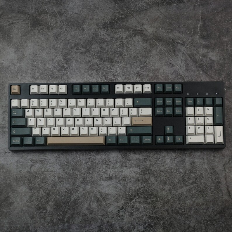 GMK British Racing Green 143 Keys Keycap Sets for Ansi ISO Etsy