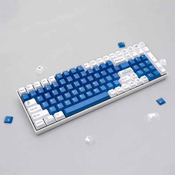 GMK Lazurite PBT Keycaps Cherry Profile Dye Sub Personalized 